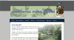 Desktop Screenshot of countryhillanimalshelter.co.uk